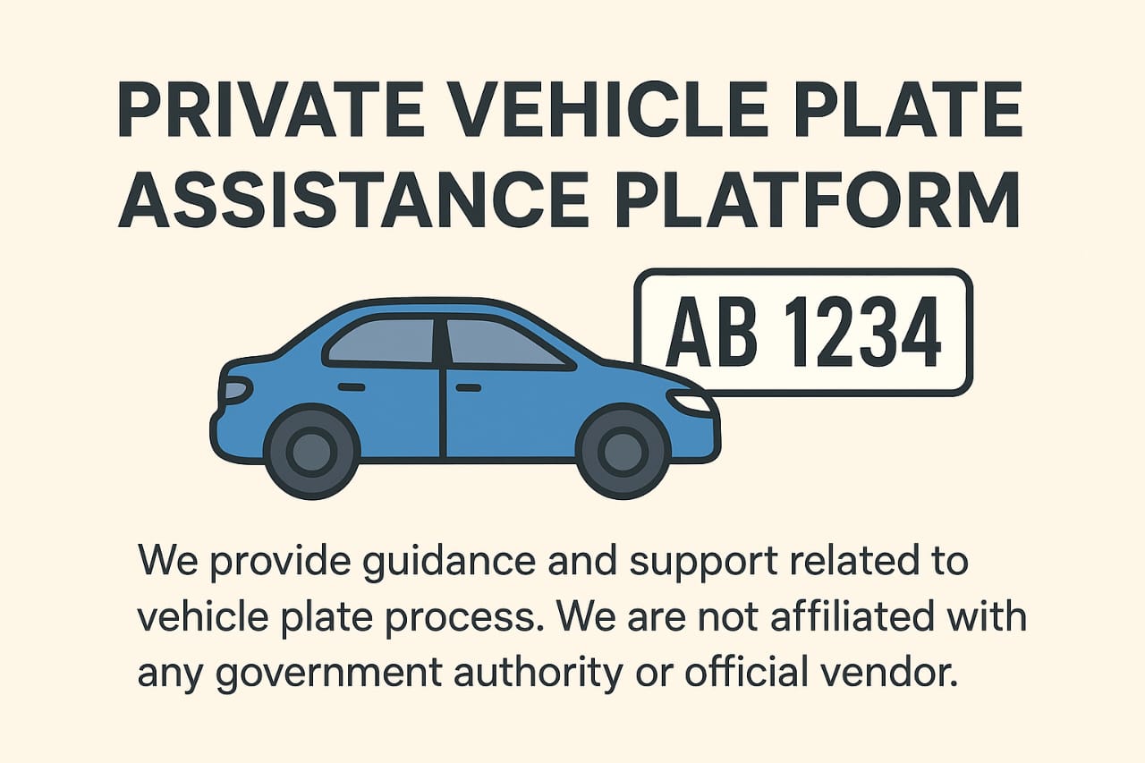 Vehicle Number Plate